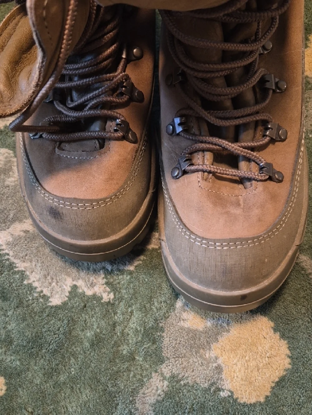 Belleville brown leather
